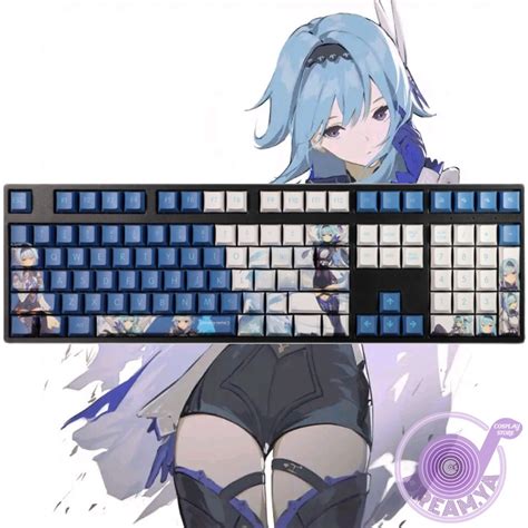 Genshin Impact Eula Lawrence Theme Keycap Set – Kenykeycap