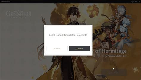 Genshin Impact Failed to check for updates Fix: How to fix it?