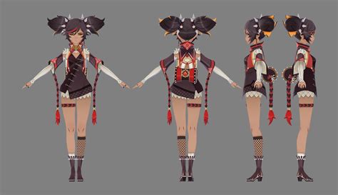 Genshin Impact Model Sheet