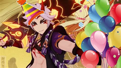 Genshin Impact Official Fan Group Itto (Birthday Voice Line) (Eng )