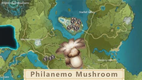 Genshin Impact Philanemo Mushroom Locations