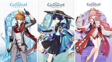 Genshin impact upcoming banners. Weapon Event Wish. 4.5. TBA — TBA. Decree of the Deeps. Epitome Invocation. Leaves in the Wind. March 13, 2024 — TBA. Of Silken Clouds Woven. Epitome Invocation. 
