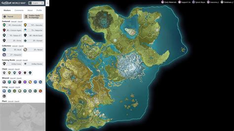 Genshin interactive ma[. Genshin Impact Interactive Map. 4.4 Update: Fontaine region expansion added! 100% Exploration Checklist. Teyvat Enkanomiya The Chasm: Underground Golden Apple ... 