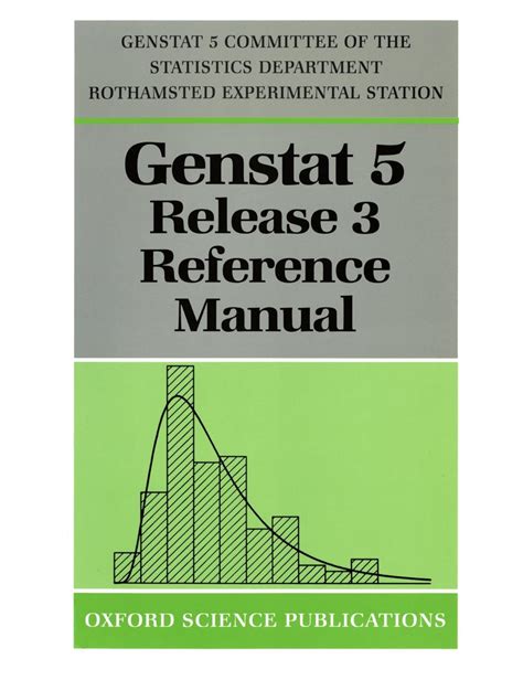 Genstat 5 release 3 reference manual by r w payne. - The frogs and toads of north america a comprehensive guide to their identification behavior and calls.