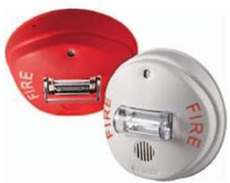 Gentex GCC24PCR Fire Evacuation Strobe & Horn, 24VDC …