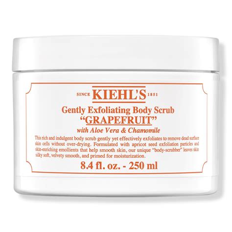 Gently Exfoliating Body Scrubs Kiehl