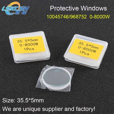 Genuine Bystronic parts/laser fiber glass protection #10045746 (x …