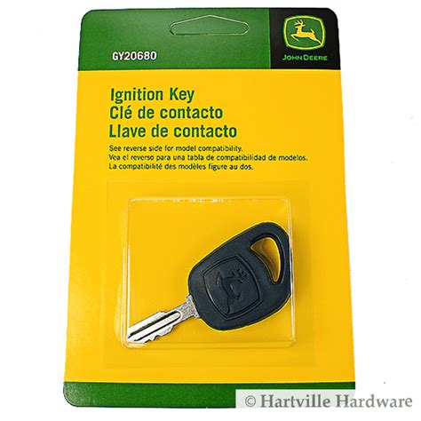 Genuine John Deere Gy20680 Ignition Key