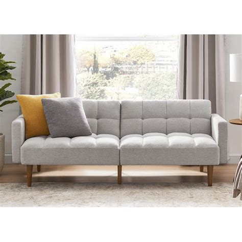 Genuine Leather Futon Wayfair