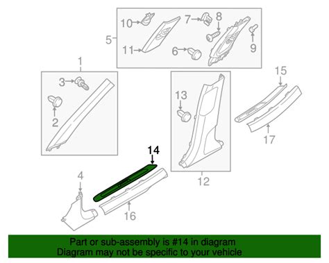 Genuine OE Hyundai Front Sill Plate - 85883-B1600-RNB - Walmart