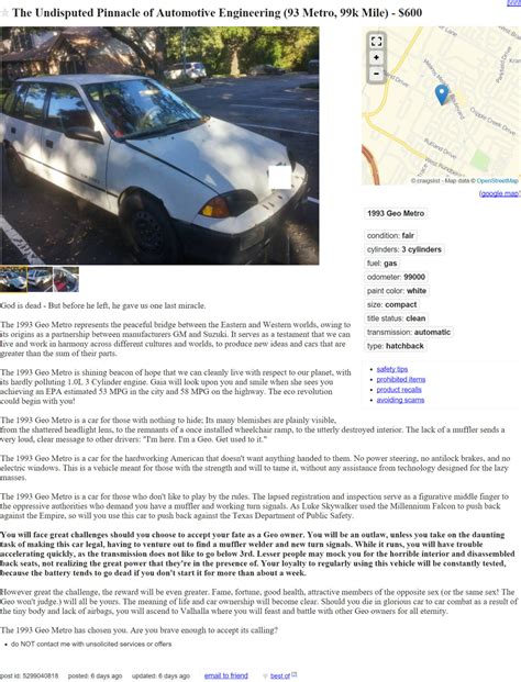 Geo craigslist. Things To Know About Geo craigslist. 