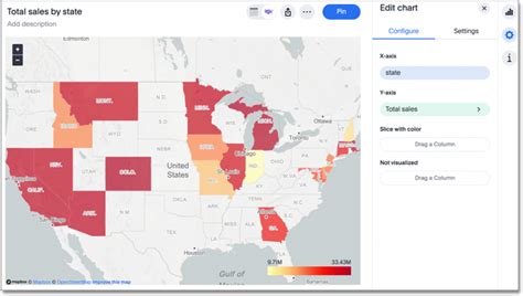 Geo map reference ThoughtSpot Software