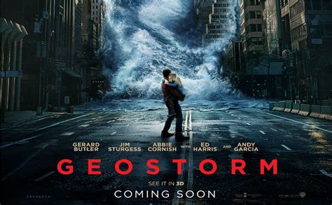 Geo storm movie. Geostorm is a thrilling sci-fi disaster film from WarnerBros.com, starring Gerard Butler, Jim Sturgess, and Abbie Cornish. The film imagines a world where a network of satellites can control the weather, but when it malfunctions, a global catastrophe ensues. Can a team of experts stop the geostorm before it wipes out everything and everyone? 