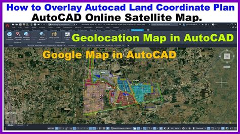 GeoLocation in AutoCAD Google Map overlay in AutoCAD Online …