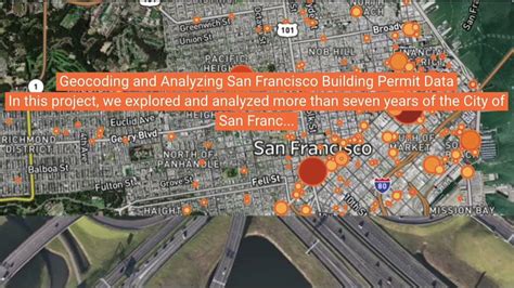 Geocoding and Analyzing San Francisco Building Permit Data YouTube