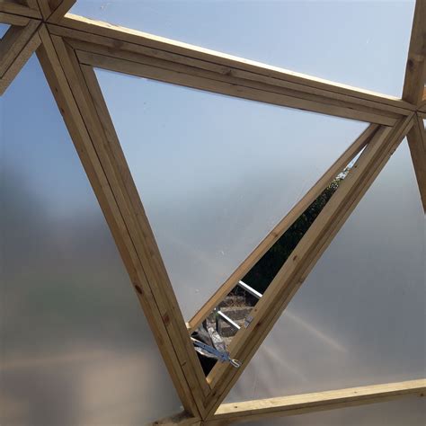 Geodesic dome windows.  Making windows for geodesic domes isn't that difficult, for...