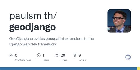 Geodjango github. GeoDjango provides geospatial extensions to the Django web ...