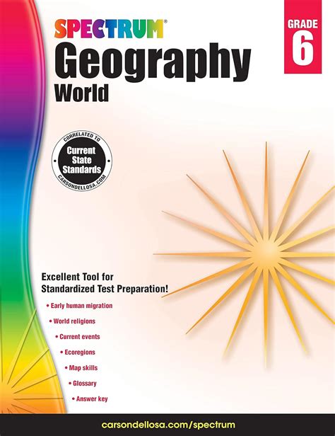 Geography, Grade 6 (Spectrum)