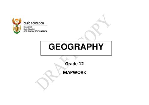 Geography study guide mapwork and gis grade 12. - Limpieza espiritual un manual de protección psíquica.