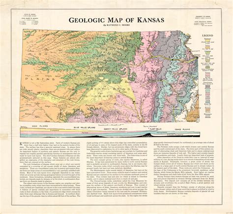 Figure 1--Index map of Kansas showing area described in this report and areas covered by other online geologic reports, as of Aug. 2008. For additional information, please visit the KGS Geologic Maps of Kansas Page. Location and Extent of …. 