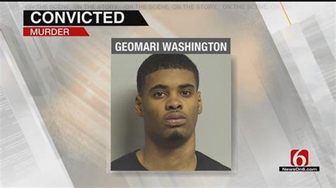 Geomari washington sentence. Friday, January 29th 2016, 6:54 pm. By: News On 6. Tulsa police made an arrest in the murder of a man who was shot and killed in what they believe was a fatal home invasion. Police have been ... 
