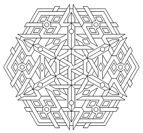 Geometric Coloring Book