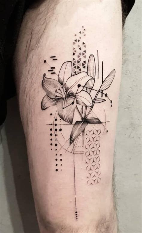 Geometric Flower Tattoos A Visual Guide