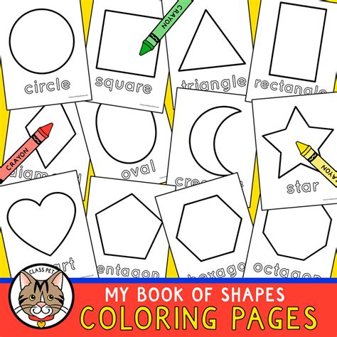 Geometric Shape Coloring Books