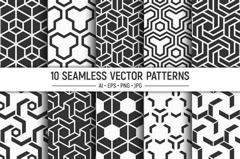 Geometric Vector Pattern