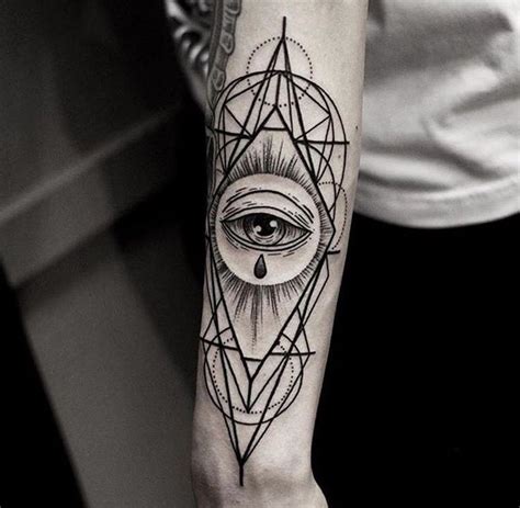 Find and save ideas about geometric eye tattoo on Pinterest.