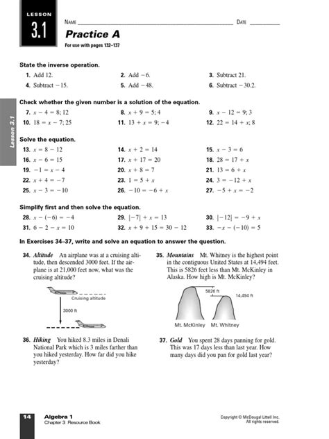 Geometry Chapter Resource Answer Key PAPER GEOMETRY, Key Curriculum