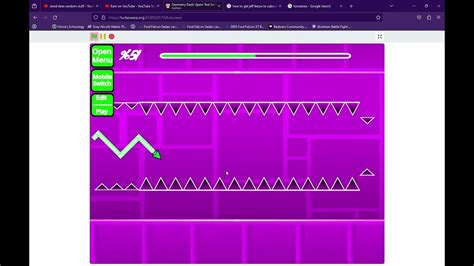 Geometry Dash Spam Test part 2 YouTube