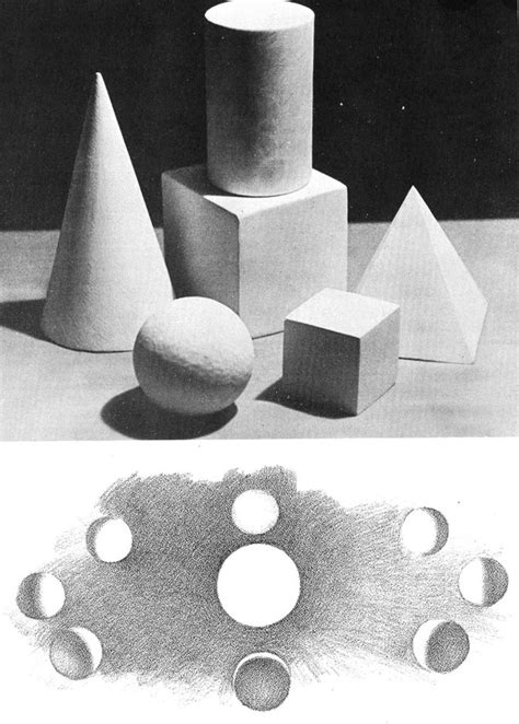 Geometry Forms Light and Shadow Study by RaphaAyala on DeviantArt