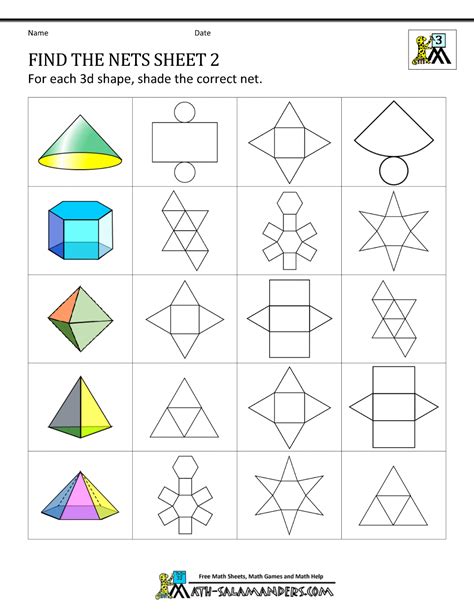 Geometry Nets Printable