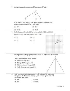 Geometry Regents Review Packet