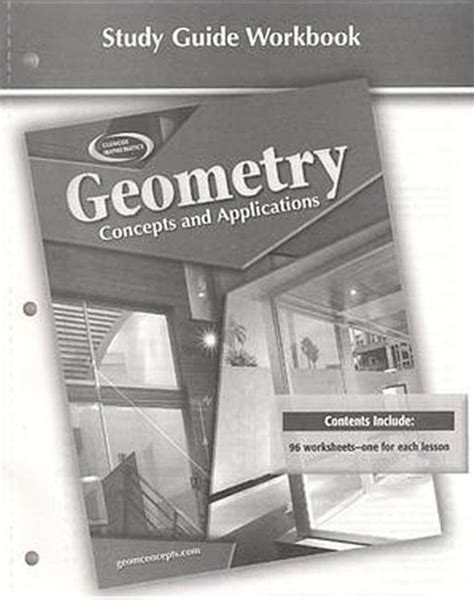 Geometry concepts and applications study guide workbook geometry concepts and applic. - Des augsburger patriciers philipp hainhofer reisen nach innsbruck und dresden..