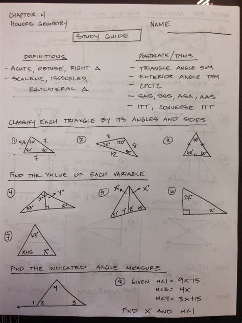 Geometry henrico sol study guide triangles. - Toshiba 42hp82 plasma monitor service manual download.