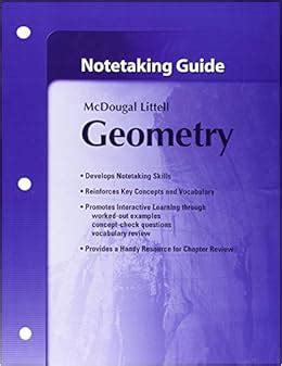 Geometry notetaking guide mcdougall answers grade six. - Droit d'habitanage dans la ville de toulouse sous l'ancien régime..