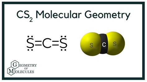 What is the Molecular geometry of cs2? Linear. Mol