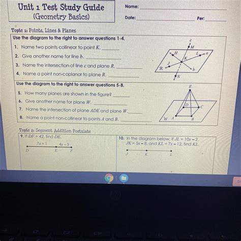 Geometry study guide answer and solutions. - The arthurian quest by amber wolfe.