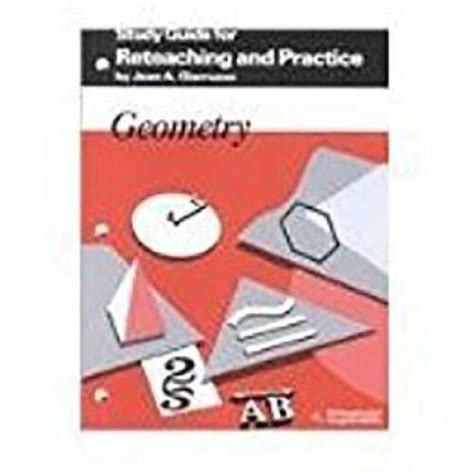 Geometry study guide for reteaching practice. - Intermediate first year physics lab manual.