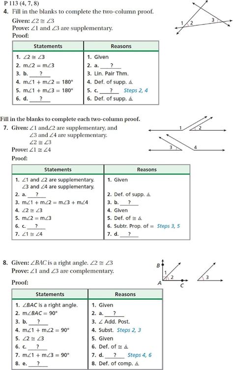 Geometry two-column proofs worksheets with answers pdf. Things To Know About Geometry two-column proofs worksheets with answers pdf. 