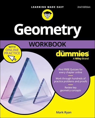 Read Online Geometry Workbook For Dummies By Mark  Ryan