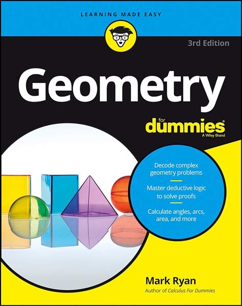 Read Online Geometry For Dummies By Mark  Ryan