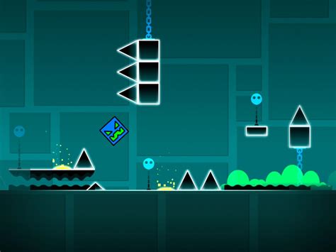  Various levels of play in Geometry Dash. In Geometry Neon Dash, there is a wide variety of skins for the cube for you to choose from, including themes about animals, vehicles, superheroes, and machines... All of them are quite unique and important that most of them don't need to pay extra to buy them. Moreover, the levels of play are equally ... .