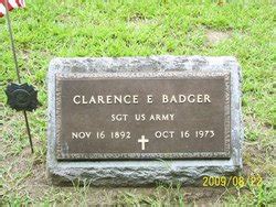 George Clarence Badger 1892-1967 - Ancestry®