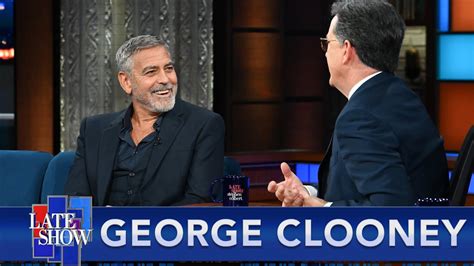 George Clooney Claps Back At "Pretty Boy" Brad Pitt - YouTube