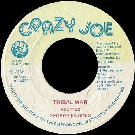 George Knooks – Tribal War (1978, Vinyl) - Discogs