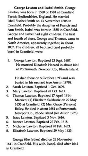 George Lawton (abt.1581-1641) WikiTree FREE Family Tree