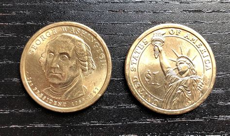 George Washington Dollar Coin Presidential - Etsy